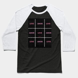 Tic Tac LOVE Baseball T-Shirt